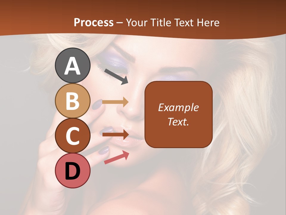 Closeup Elegance Fashion PowerPoint Template