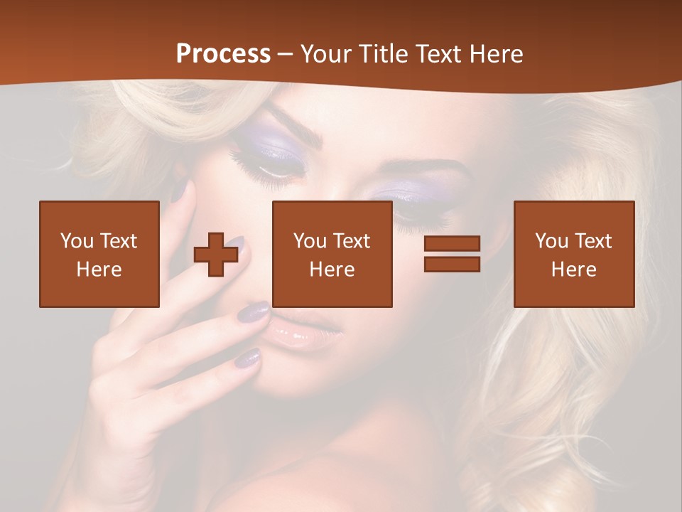 Closeup Elegance Fashion PowerPoint Template