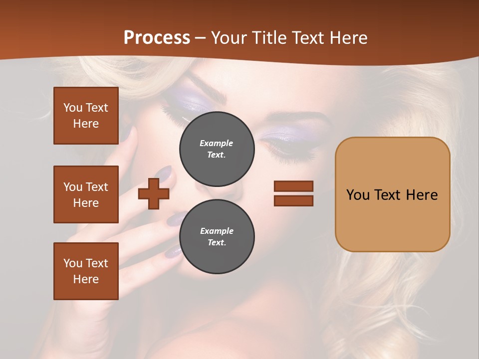 Closeup Elegance Fashion PowerPoint Template