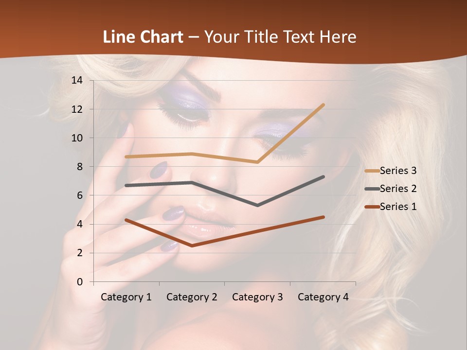 Closeup Elegance Fashion PowerPoint Template