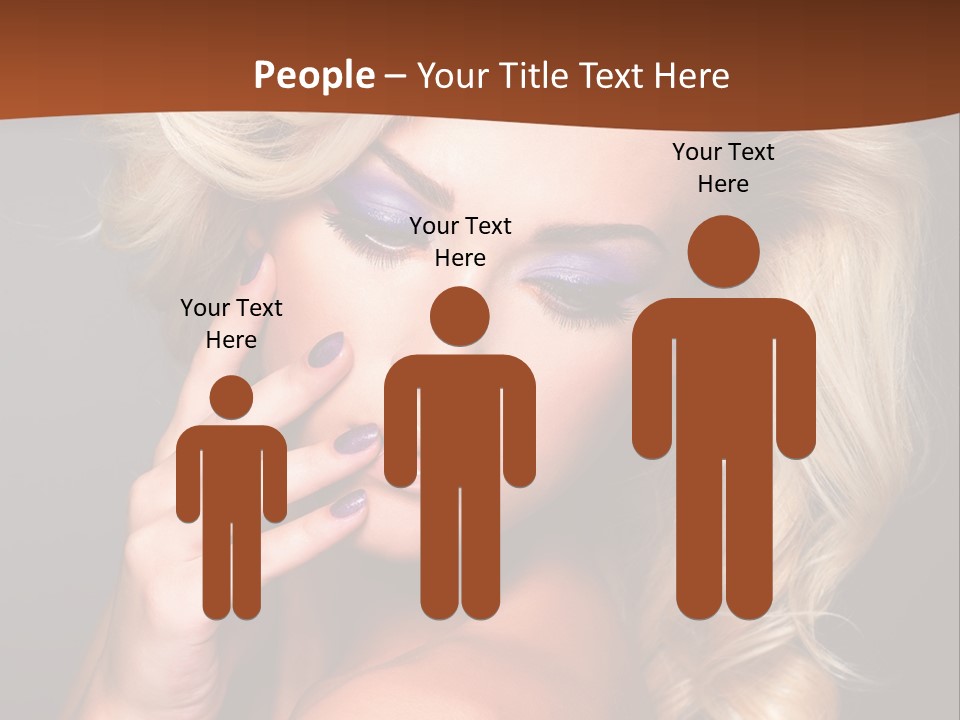 Closeup Elegance Fashion PowerPoint Template