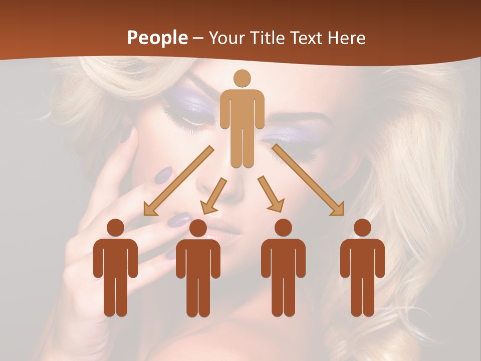 Closeup Elegance Fashion PowerPoint Template