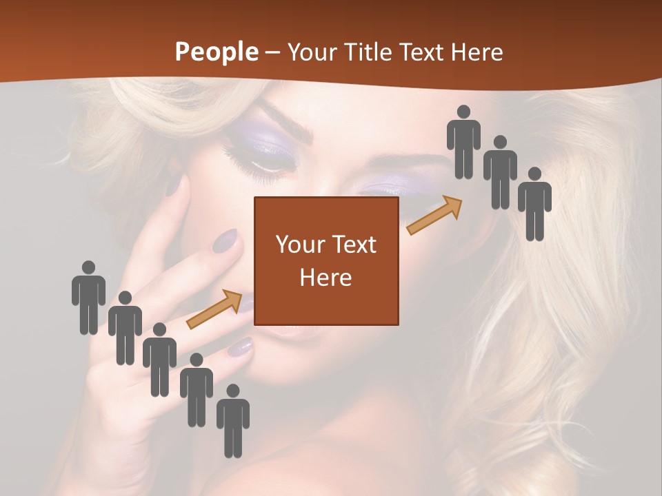 Closeup Elegance Fashion PowerPoint Template