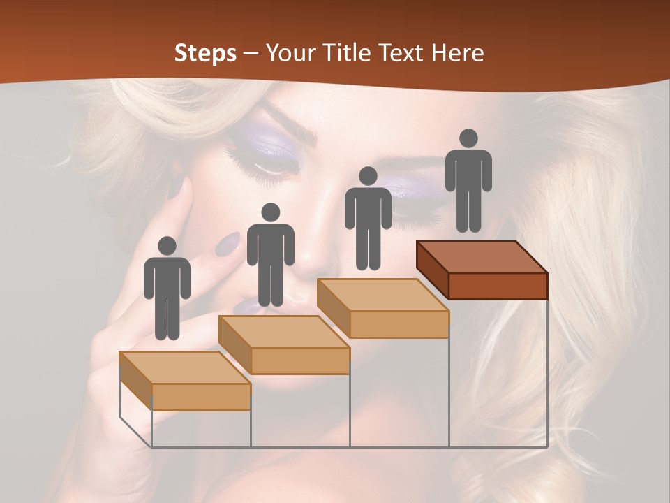 Closeup Elegance Fashion PowerPoint Template