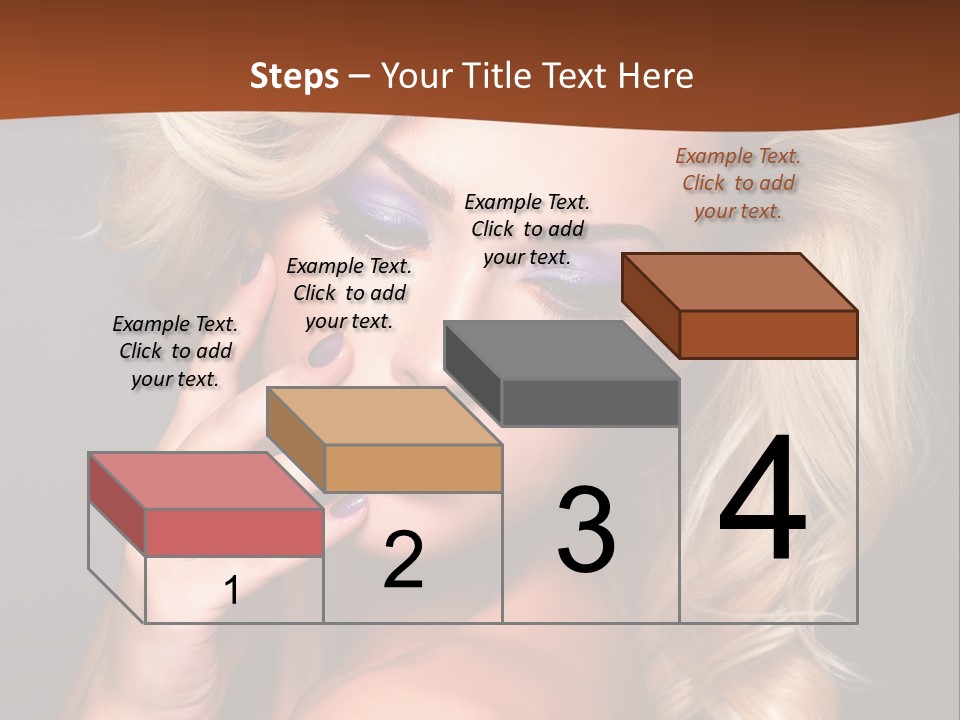 Closeup Elegance Fashion PowerPoint Template