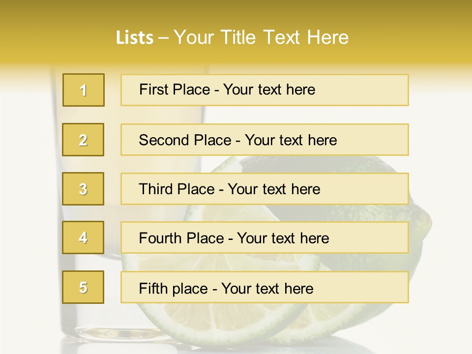 Portion Cold Mexican PowerPoint Template