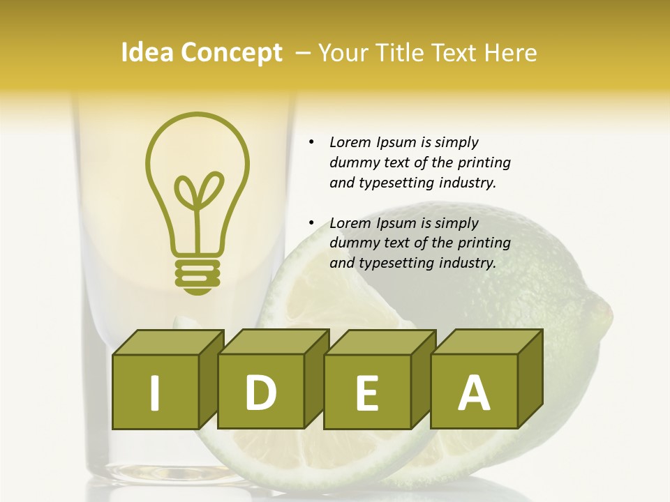 Portion Cold Mexican PowerPoint Template