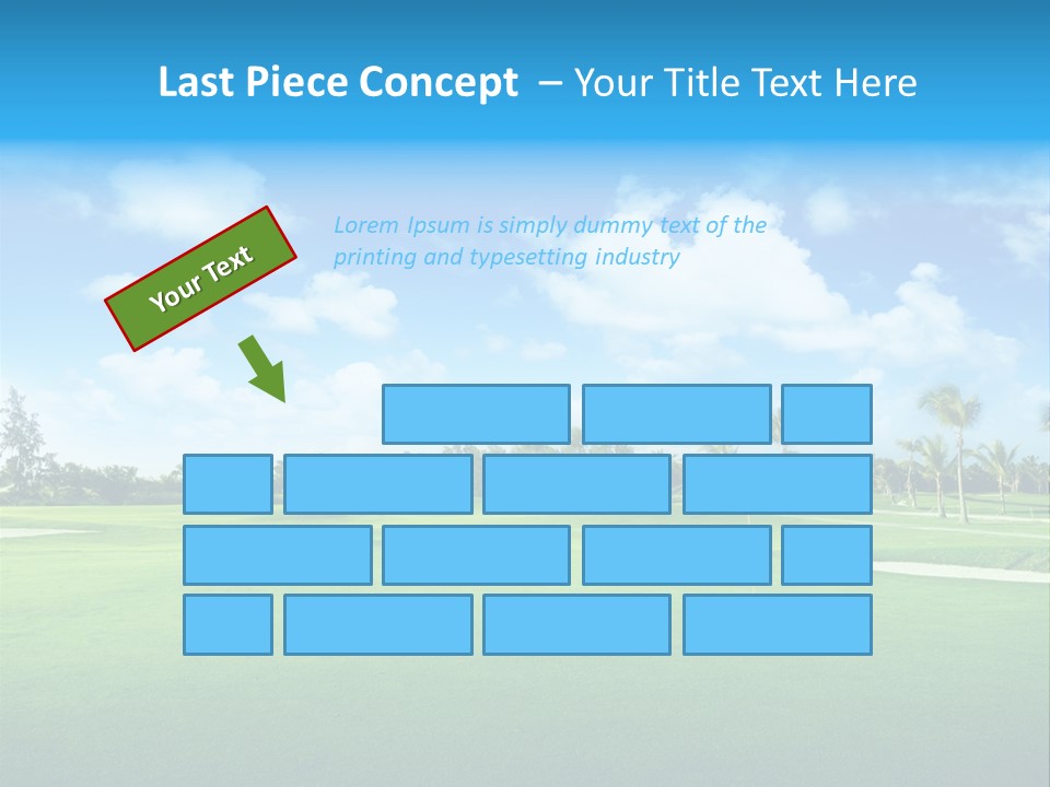 Outdoor Green Sport PowerPoint Template