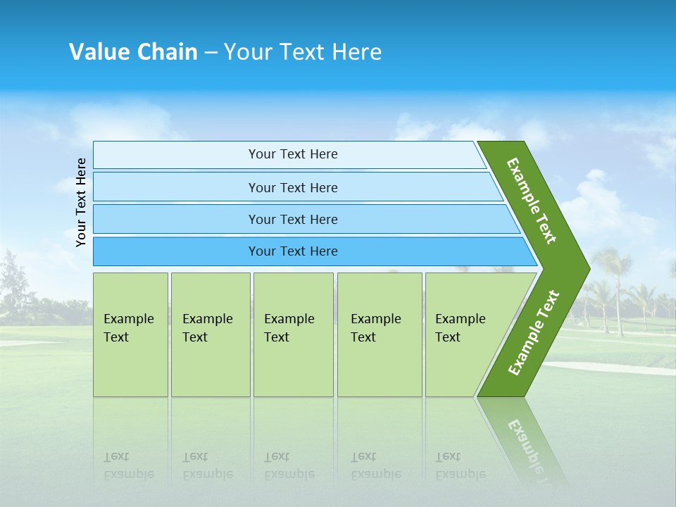 Outdoor Green Sport PowerPoint Template