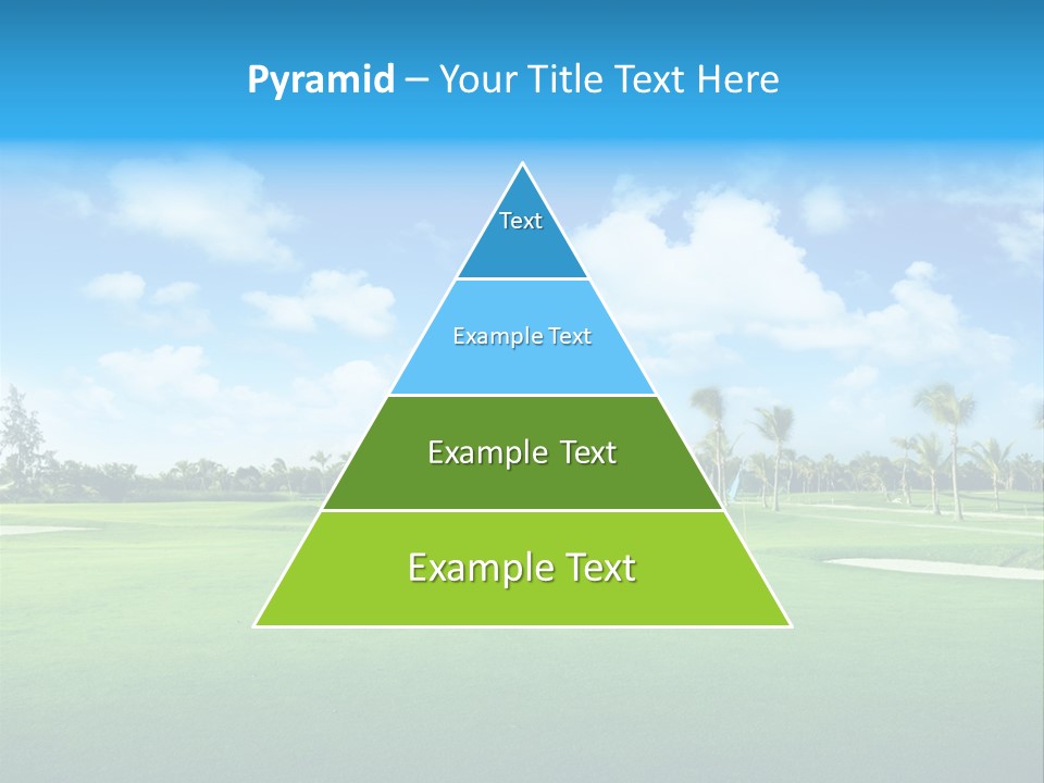 Outdoor Green Sport PowerPoint Template