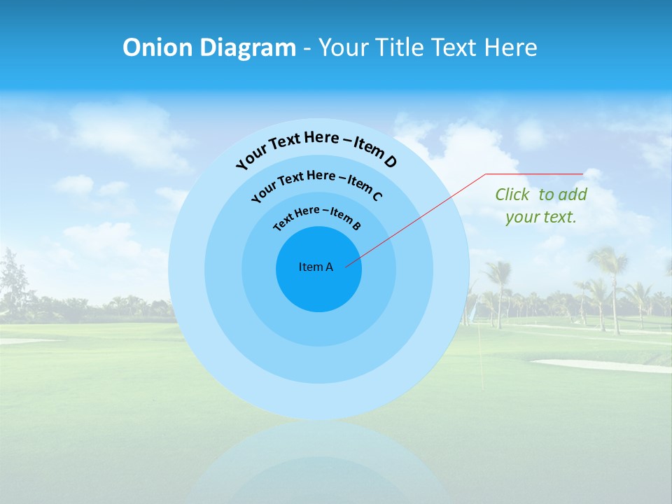 Outdoor Green Sport PowerPoint Template