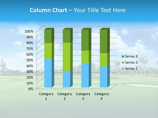 Outdoor Green Sport PowerPoint Template