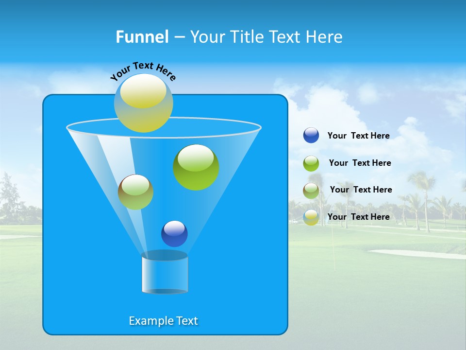 Outdoor Green Sport PowerPoint Template