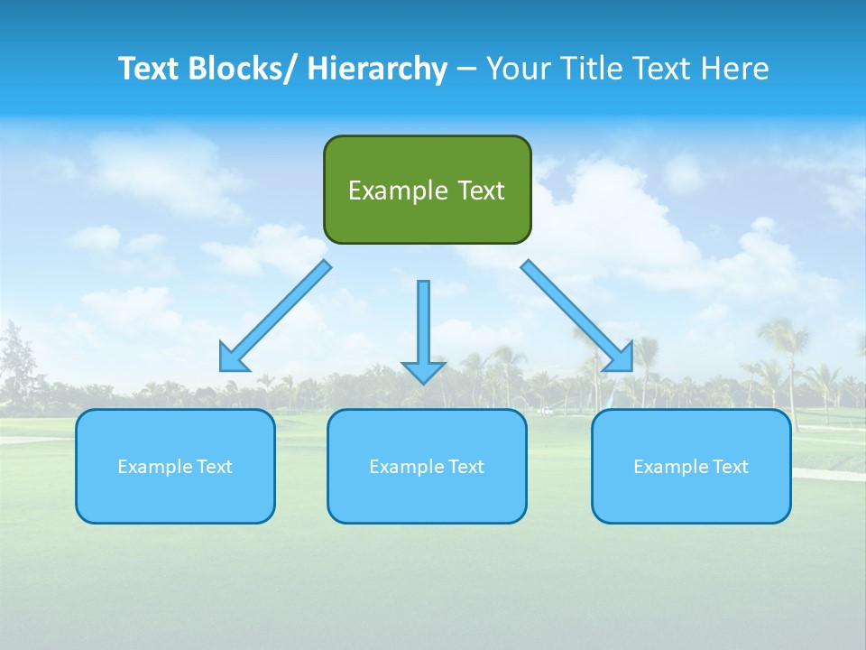 Outdoor Green Sport PowerPoint Template