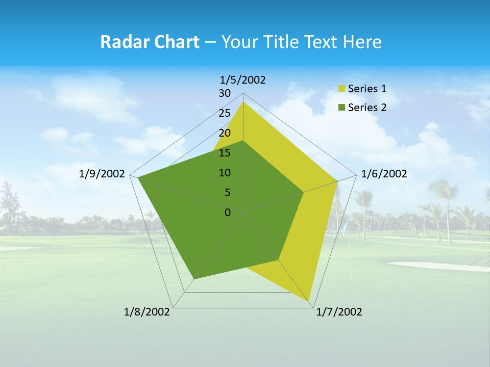 Outdoor Green Sport PowerPoint Template