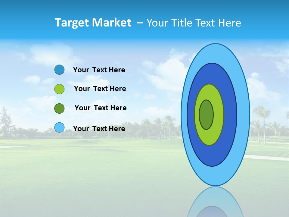 Outdoor Green Sport PowerPoint Template