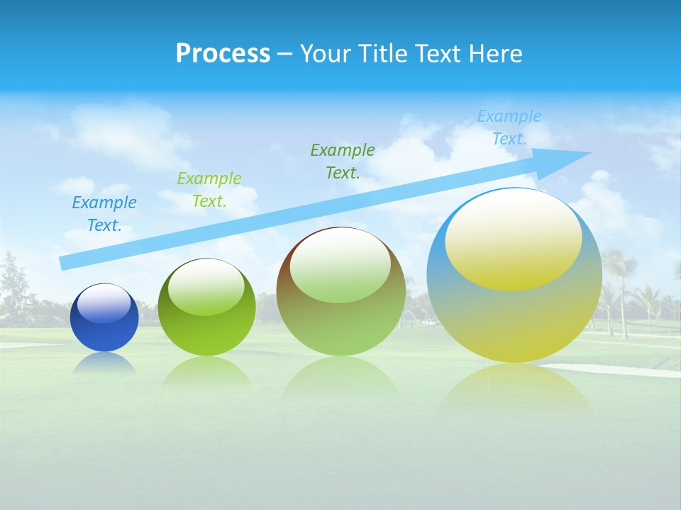 Outdoor Green Sport PowerPoint Template