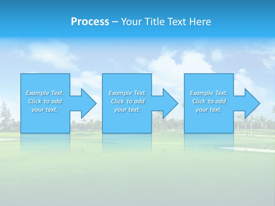 Outdoor Green Sport PowerPoint Template