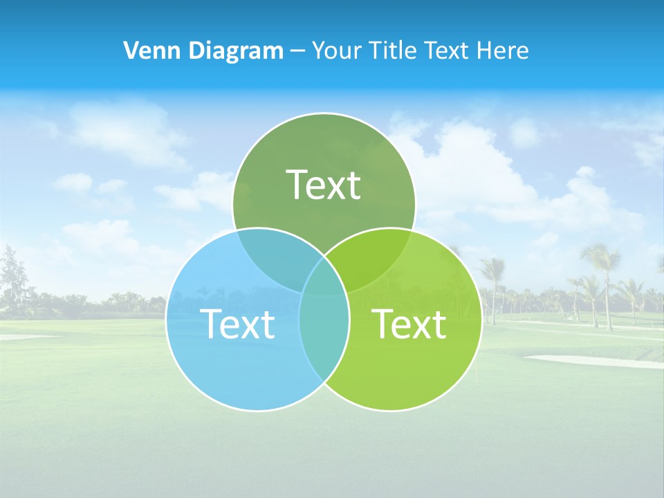 Outdoor Green Sport PowerPoint Template
