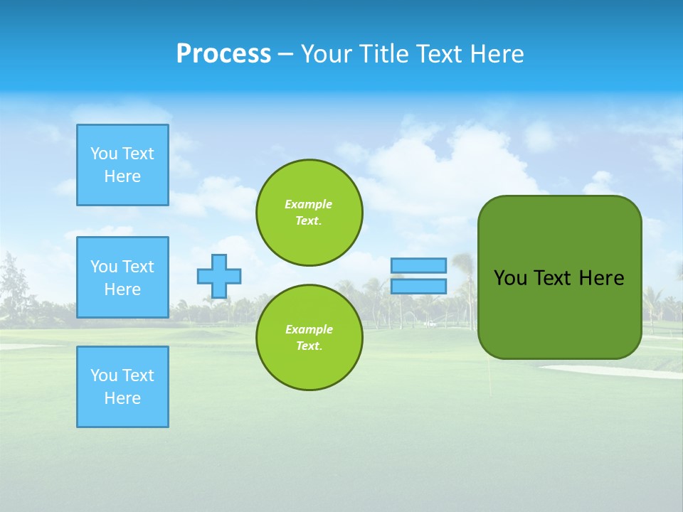 Outdoor Green Sport PowerPoint Template