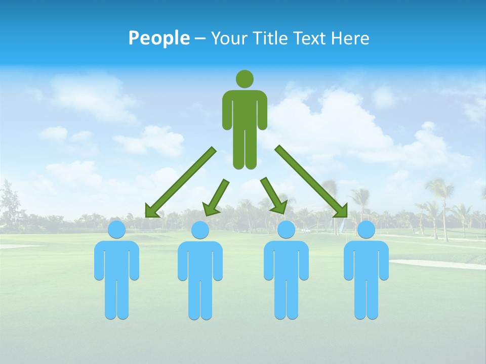 Outdoor Green Sport PowerPoint Template