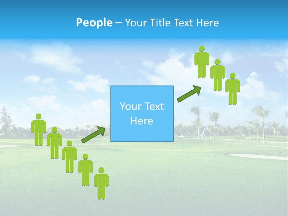 Outdoor Green Sport PowerPoint Template