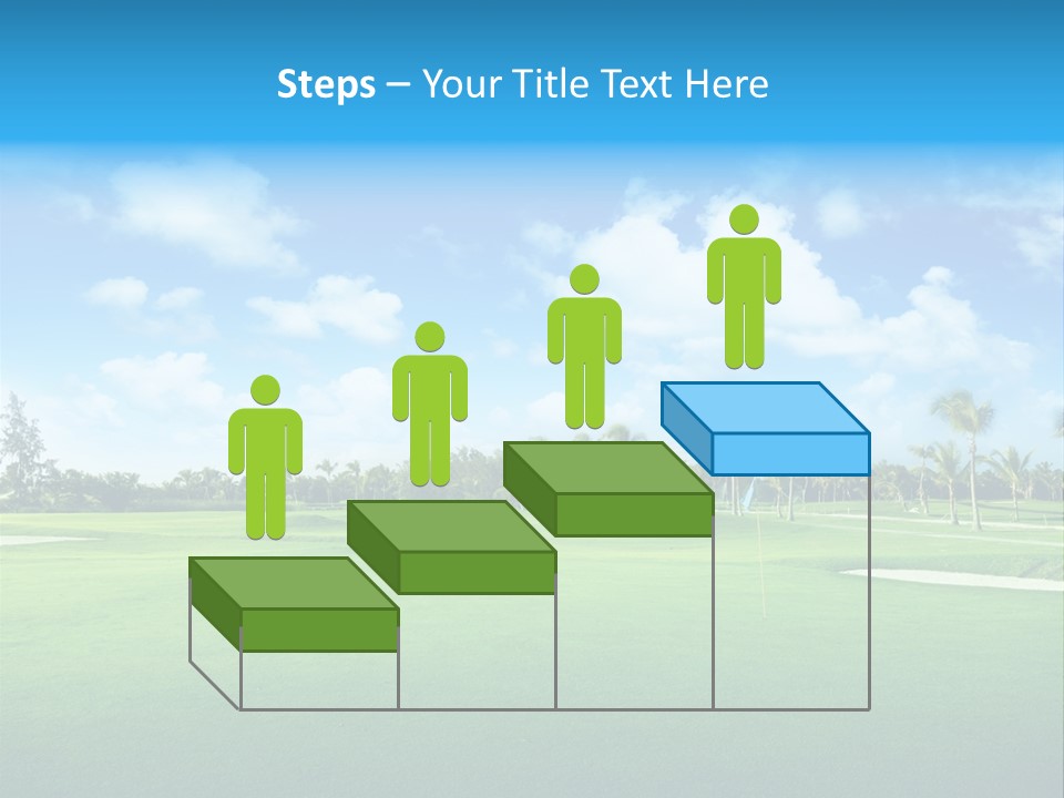 Outdoor Green Sport PowerPoint Template