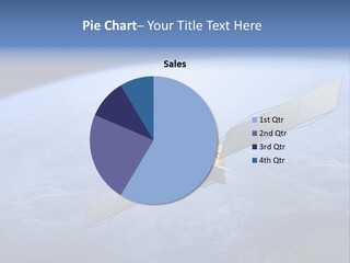 Tracking Satellite Solar PowerPoint Template