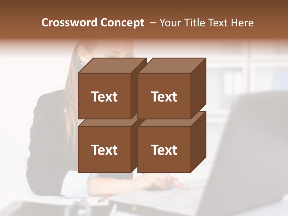 Professional Mobile Girl PowerPoint Template