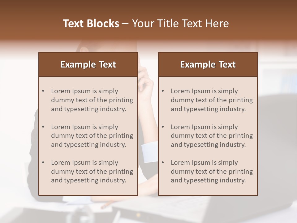 Professional Mobile Girl PowerPoint Template