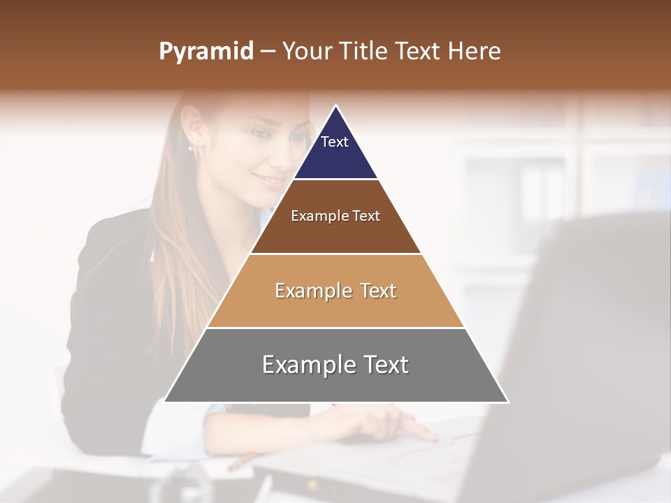 Professional Mobile Girl PowerPoint Template