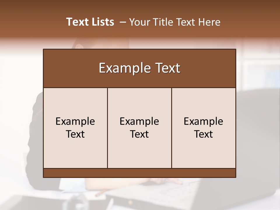 Professional Mobile Girl PowerPoint Template