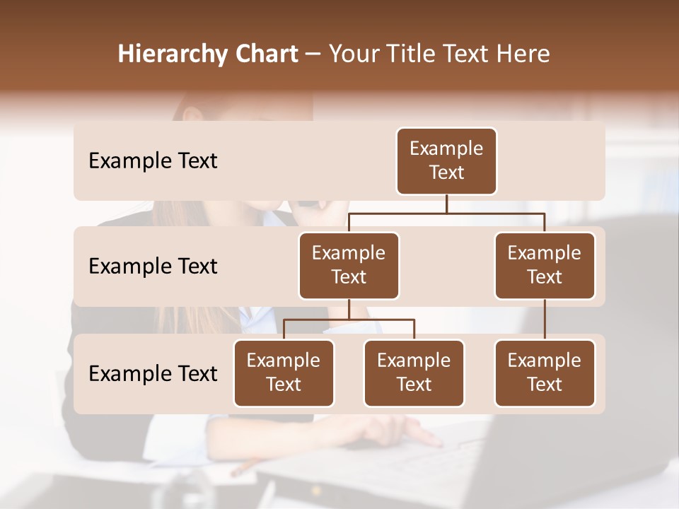 Professional Mobile Girl PowerPoint Template