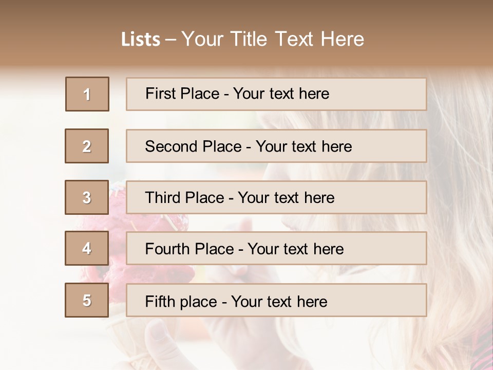 Tasty Russian Sorbet PowerPoint Template