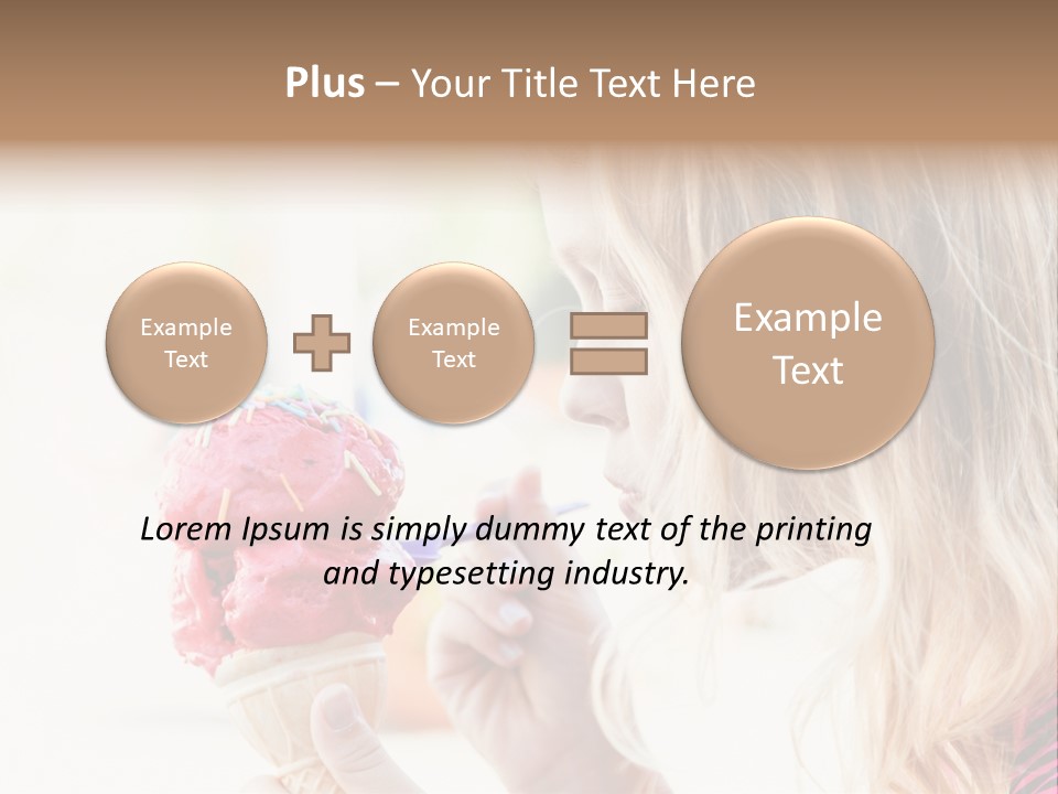 Tasty Russian Sorbet PowerPoint Template