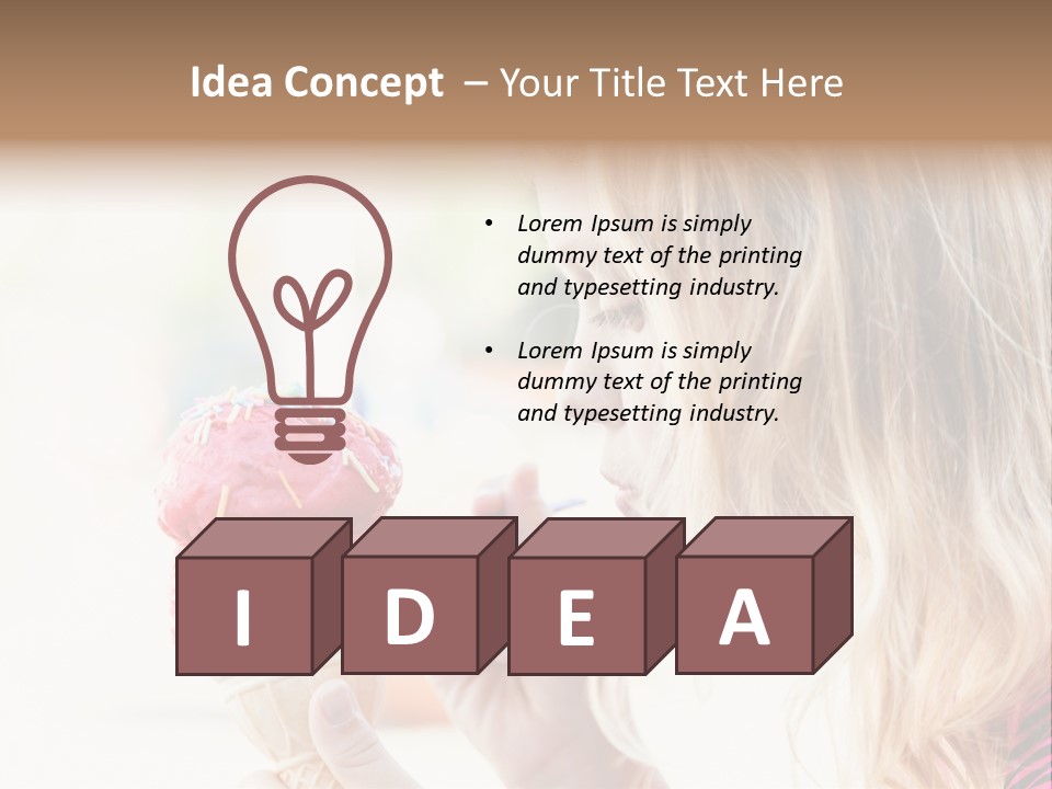 Tasty Russian Sorbet PowerPoint Template