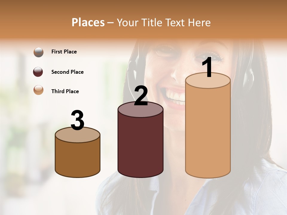 Communication Center Employee PowerPoint Template