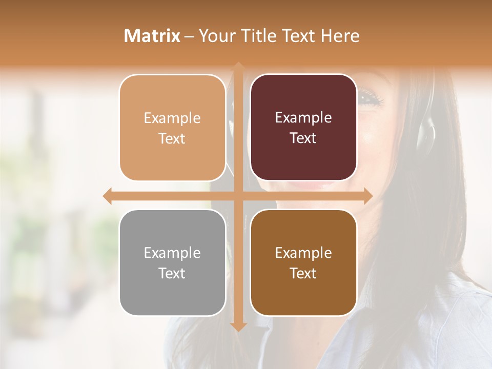 Communication Center Employee PowerPoint Template