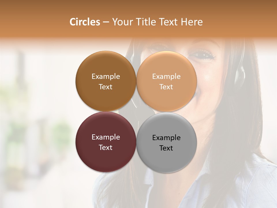 Communication Center Employee PowerPoint Template