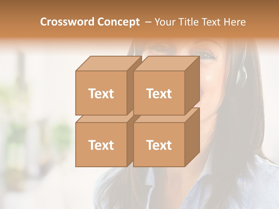 Communication Center Employee PowerPoint Template