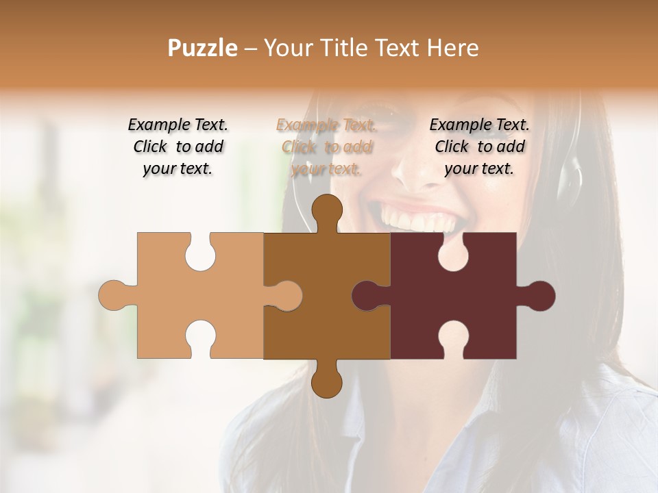 Communication Center Employee PowerPoint Template