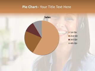 Communication Center Employee PowerPoint Template