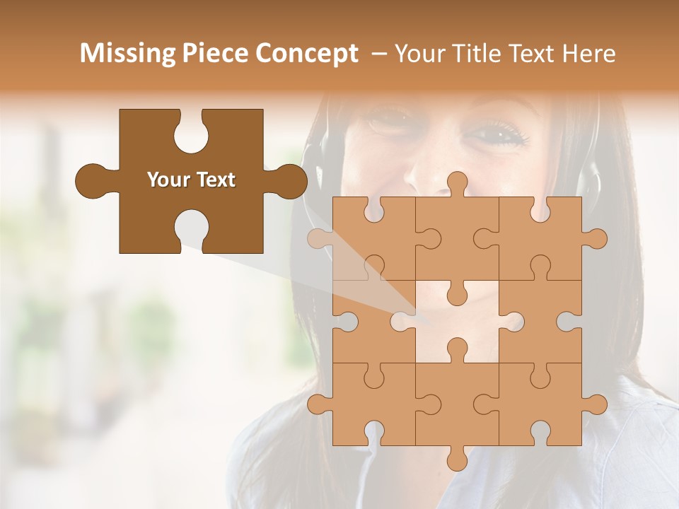 Communication Center Employee PowerPoint Template