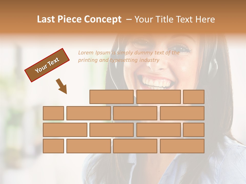Communication Center Employee PowerPoint Template