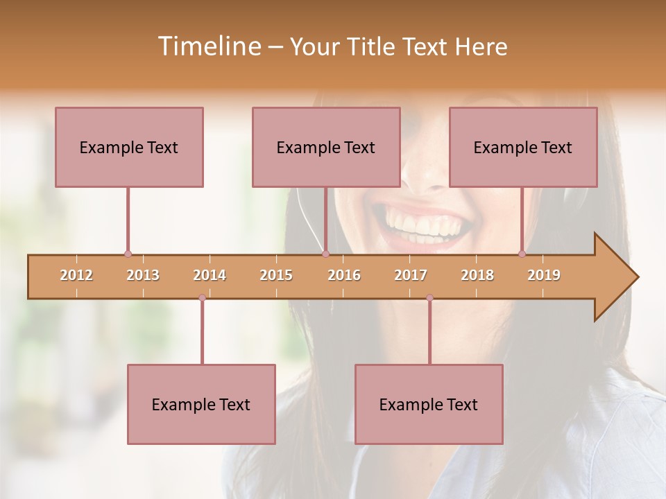 Communication Center Employee PowerPoint Template