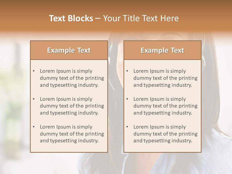 Communication Center Employee PowerPoint Template