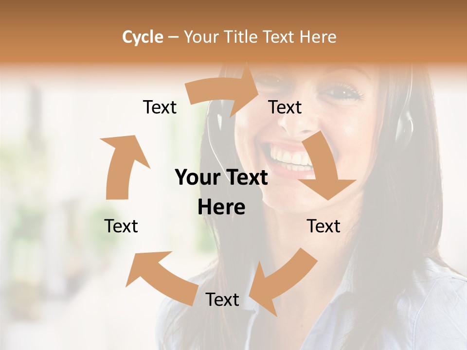 Communication Center Employee PowerPoint Template