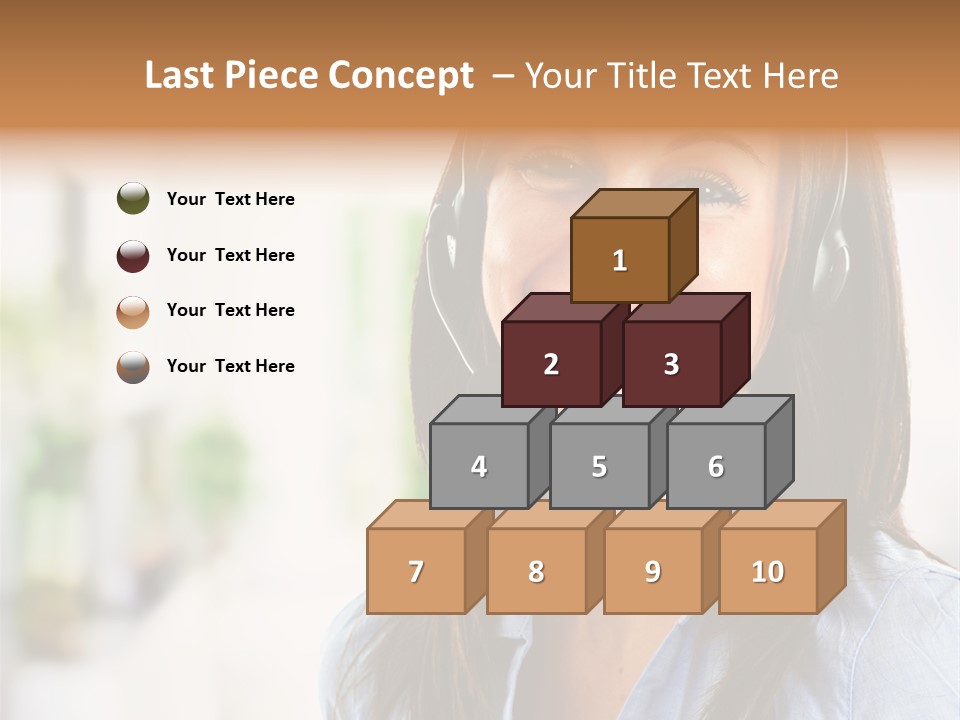 Communication Center Employee PowerPoint Template