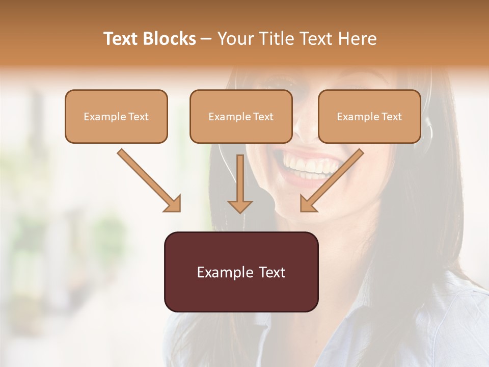 Communication Center Employee PowerPoint Template