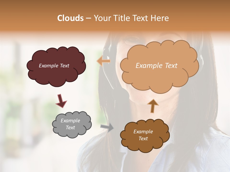Communication Center Employee PowerPoint Template